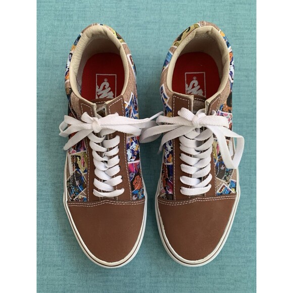 Vans x Disney 100th Scrapbook Old Skool Skate Sneakers Shoes Mens 6.5 Women’s 8 - Picture 3 of 13